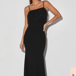 black prom dress